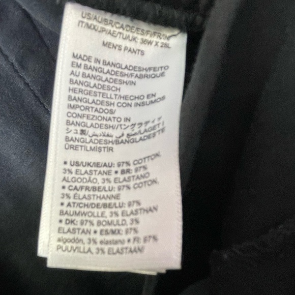 Amazon essentials Men's Black Cargo Pants - Picture 10 of 10